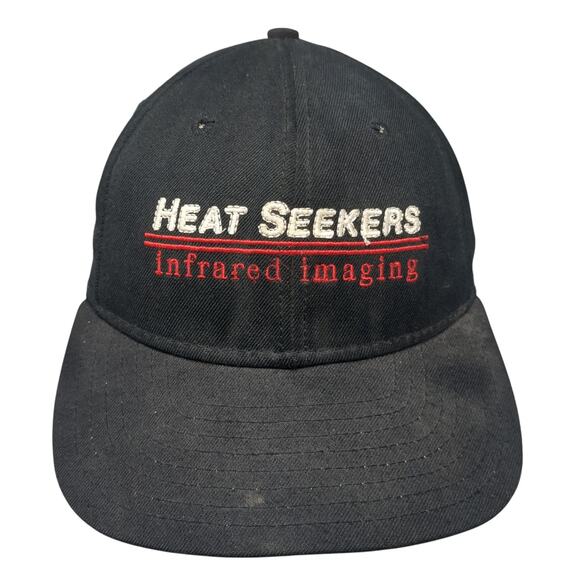 Heat Seekers Infrared Imaging Snapback Hat Black Large Adjustable DeLong - Picture 1 of 9